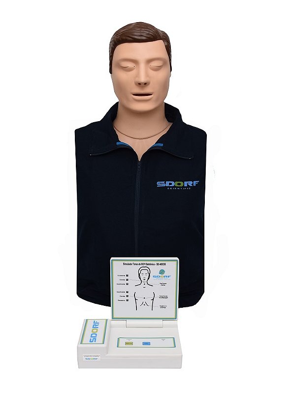SIMULADOR DE RCP ELETRÔNICO TORSO